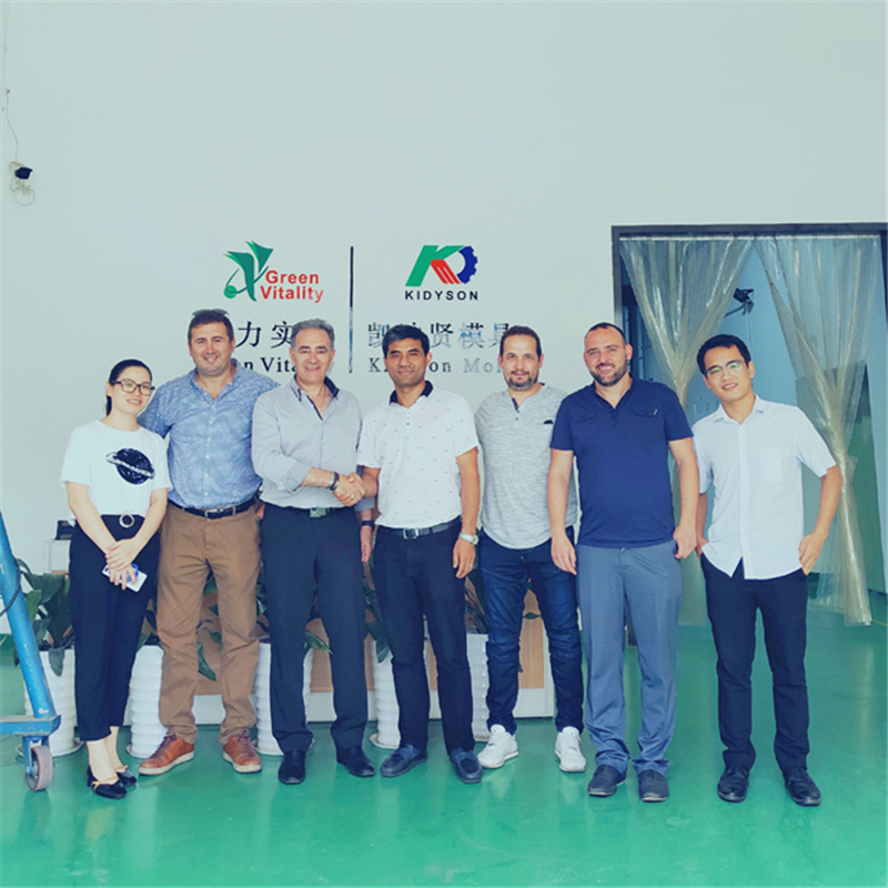 Hidruden S. L from Spain visited our factory.